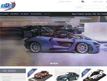Tablet Screenshot of bbrmodelstore.com